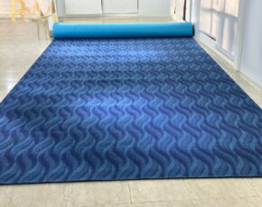 Moquette wave 113(1308) Blue