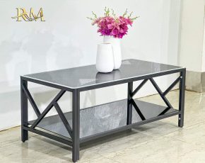 Table Basse Rectangular Noir